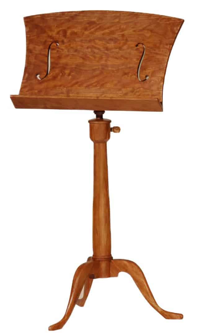 Quilted Cherry Music Stand